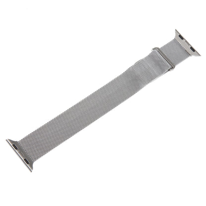 For Apple Watch 8 45mm Milanese Metal Magnetic Watch Band(Silver) - Watch Bands by PMC Jewellery | Online Shopping South Africa | PMC Jewellery