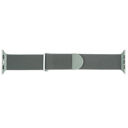 For Apple Watch 8 45mm Milanese Metal Magnetic Watch Band(Pine Green) - Watch Bands by PMC Jewellery | Online Shopping South Africa | PMC Jewellery