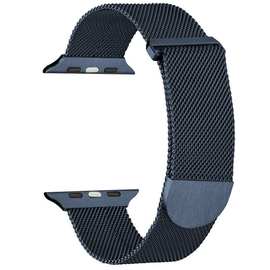 For Apple Watch SE 2022 44mm Milanese Metal Magnetic Watch Band(Midnight Blue) - Watch Bands by PMC Jewellery | Online Shopping South Africa | PMC Jewellery