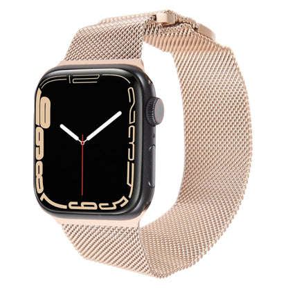 For Apple Watch SE 2022 44mm Milanese Metal Magnetic Watch Band(Retro Gold) - Watch Bands by PMC Jewellery | Online Shopping South Africa | PMC Jewellery