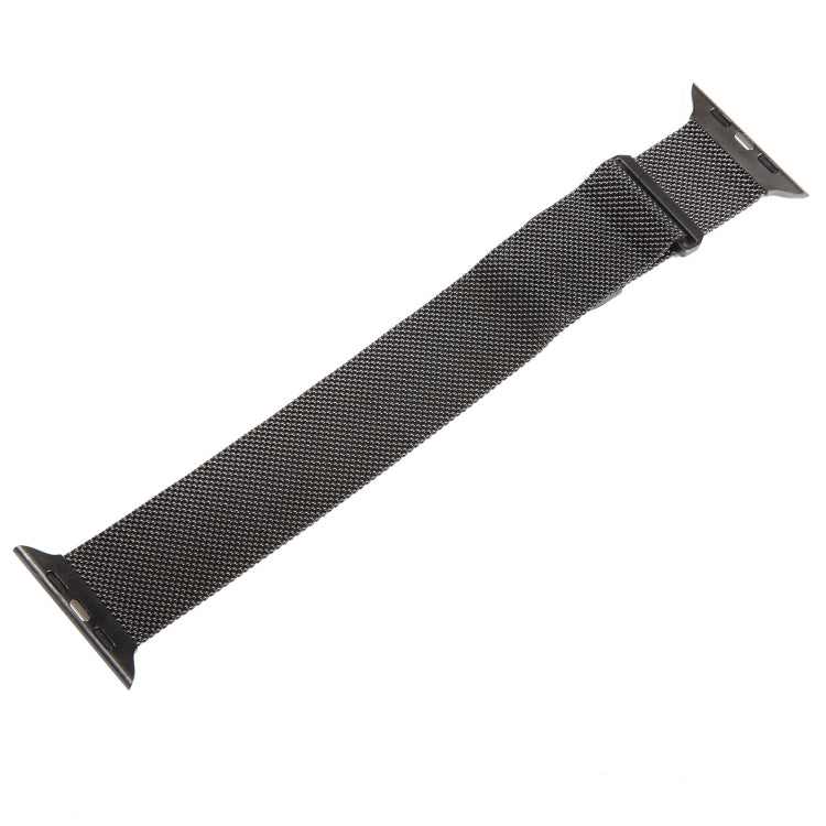 For Apple Watch SE 40mm Milanese Metal Magnetic Watch Band(Gunmetal) - Watch Bands by PMC Jewellery | Online Shopping South Africa | PMC Jewellery