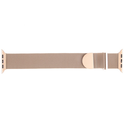 For Apple Watch SE 40mm Milanese Metal Magnetic Watch Band(Retro Gold) - Watch Bands by PMC Jewellery | Online Shopping South Africa | PMC Jewellery