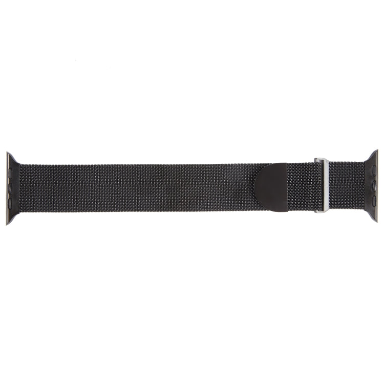 For Apple Watch 6 40mm Milanese Metal Magnetic Watch Band(Black) - Watch Bands by PMC Jewellery | Online Shopping South Africa | PMC Jewellery