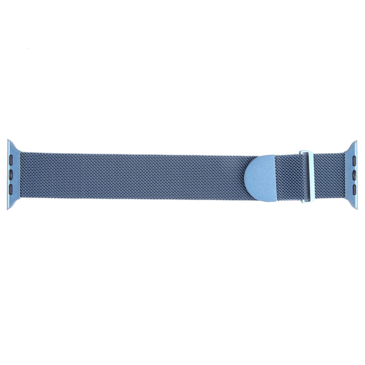 For Apple Watch 6 40mm Milanese Metal Magnetic Watch Band(Blue) - Watch Bands by PMC Jewellery | Online Shopping South Africa | PMC Jewellery