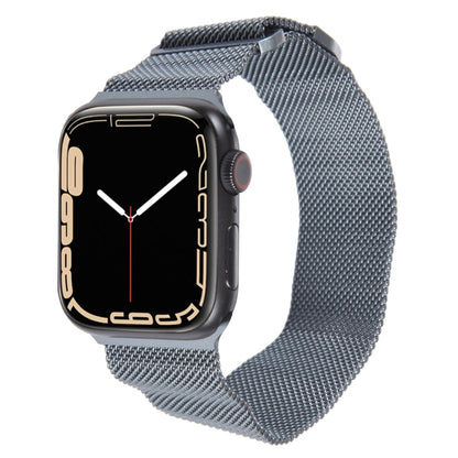 For Apple Watch 6 44mm Milanese Metal Magnetic Watch Band(Space Grey) - Watch Bands by PMC Jewellery | Online Shopping South Africa | PMC Jewellery