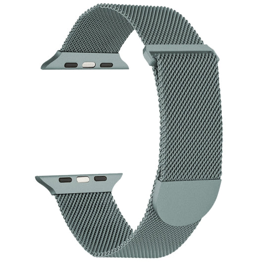 For Apple Watch 6 44mm Milanese Metal Magnetic Watch Band(Pine Green) - Watch Bands by PMC Jewellery | Online Shopping South Africa | PMC Jewellery