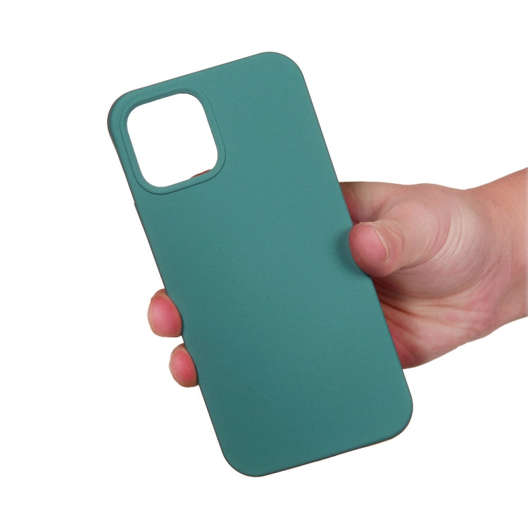 For iPhone 15 Solid Color Silicone Phone Case(Pine Needle Green) - iPhone 15 Cases by PMC TechLife | Online Shopping South Africa | PMC TechLife