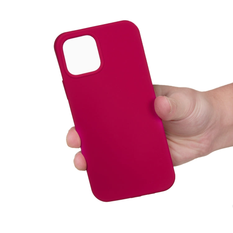 For iPhone 15 Plus Solid Color Silicone Phone Case(Rose Red) - iPhone 15 Plus Cases by PMC TechLife | Online Shopping South Africa | PMC TechLife
