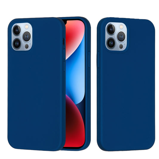 For iPhone 15 Pro Solid Color Silicone Phone Case(Cobalt Blue) - iPhone 15 Pro Cases by PMC Jewellery | Online Shopping South Africa | PMC Jewellery