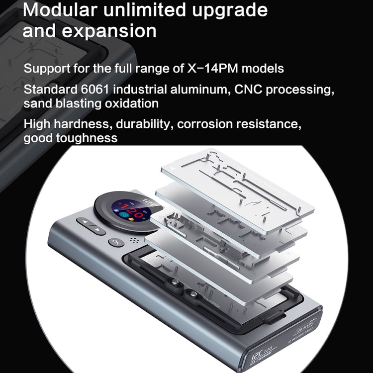 i2C T20 Intelligent Motherboard Middle Layered Heating Platform For iPhone X-13 Series, Plug:US - free shipping - PMC TechLife - Order now!