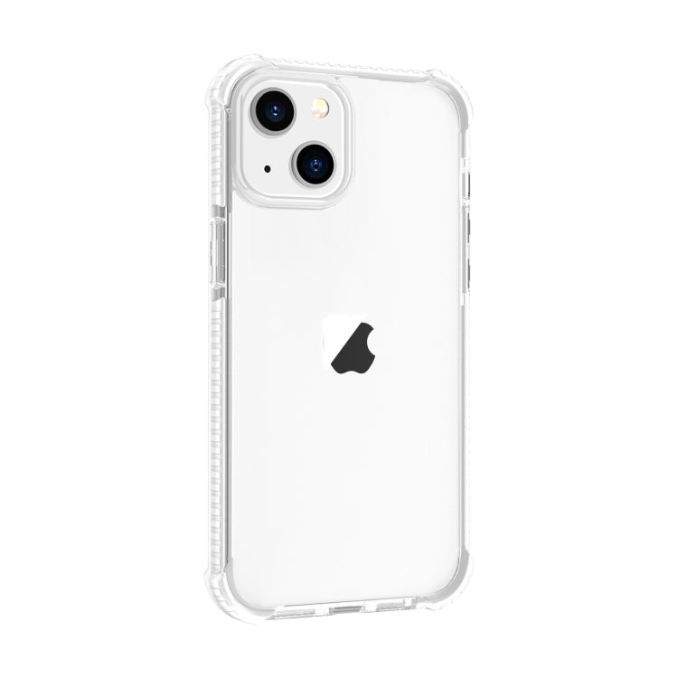 For iPhone 15 Four-corner Shockproof TPU + Acrylic Phone Case(Transparent) - iPhone 15 Cases by PMC TechLife | Online Shopping South Africa | PMC TechLife