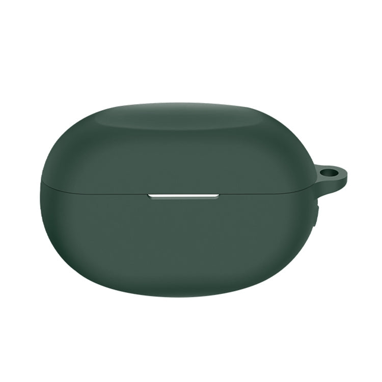 For Realme Buds Air5 Pro Wireless Earphone Silicone Protective Case(Dark Green) - Other Earphone Case by PMC TechLife | Online Shopping South Africa | PMC TechLife