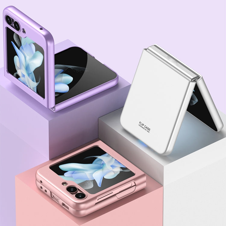 For Samsung Galaxy Z Flip5 GKK Ultra-thin Full Coverage Phone Case(White) - Galaxy Z Flip5 Cases by GKK | Online Shopping South Africa | PMC TechLife