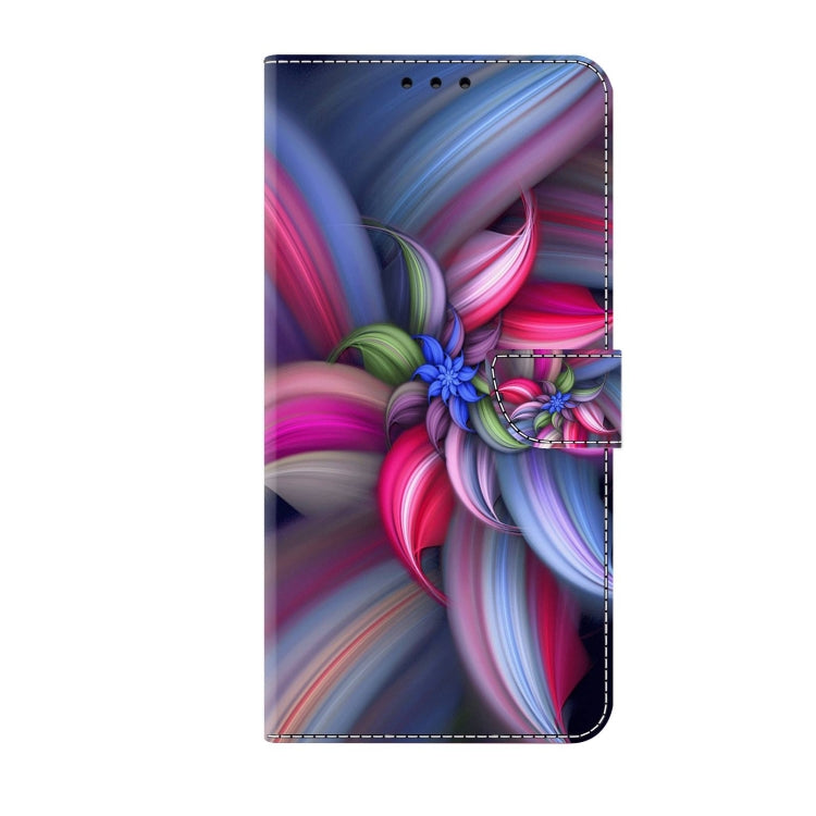 For Xiaomi Redmi 9 Crystal 3D Shockproof Protective Leather Phone Case(Colorful Flower) - Xiaomi Cases by PMC Jewellery | Online Shopping South Africa | PMC Jewellery