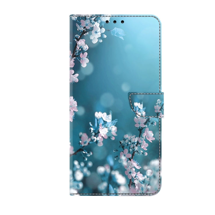 For Xiaomi Redmi 9C Crystal 3D Shockproof Protective Leather Phone Case(Plum Flower) - Xiaomi Cases by PMC Jewellery | Online Shopping South Africa | PMC Jewellery