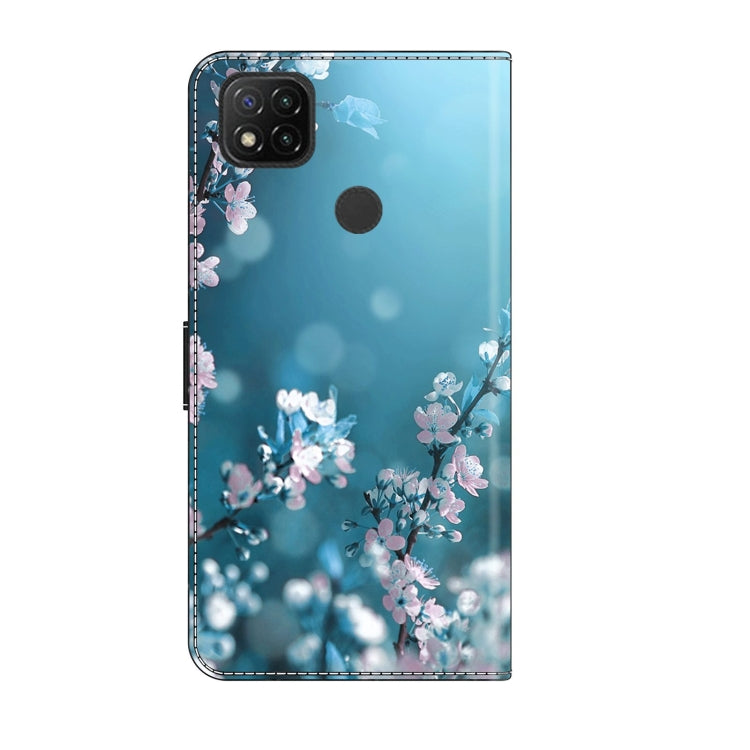 For Xiaomi Redmi 9C Crystal 3D Shockproof Protective Leather Phone Case(Plum Flower) - free shipping - PMC TechLife - Order now!
