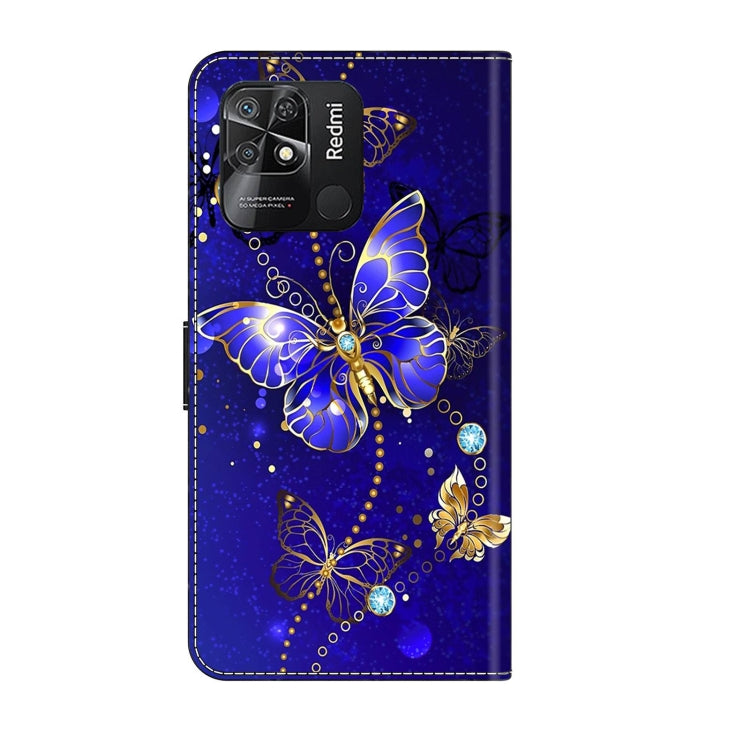 For Xiaomi Redmi 10C Crystal 3D Shockproof Protective Leather Phone Case(Diamond Butterfly) - free shipping - PMC TechLife - Order now!