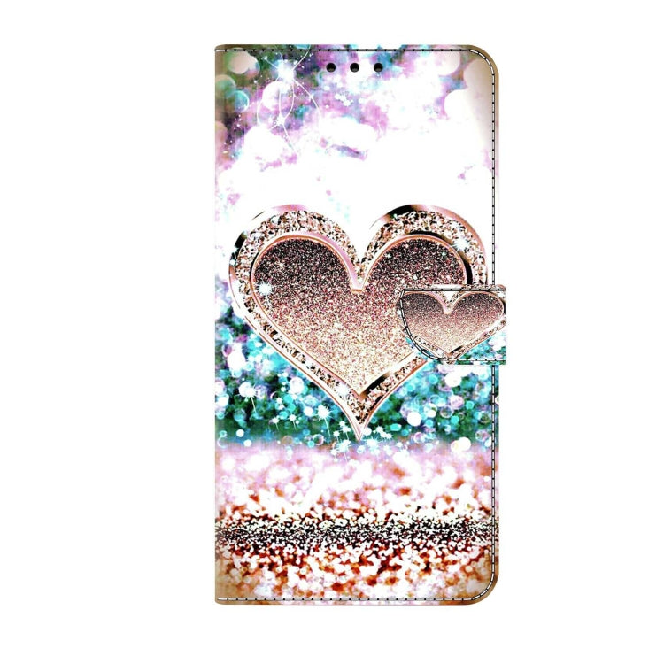 For Xiaomi Redmi Note 8 Crystal 3D Shockproof Protective Leather Phone Case(Pink Diamond Heart) - free shipping - PMC TechLife - Order now!