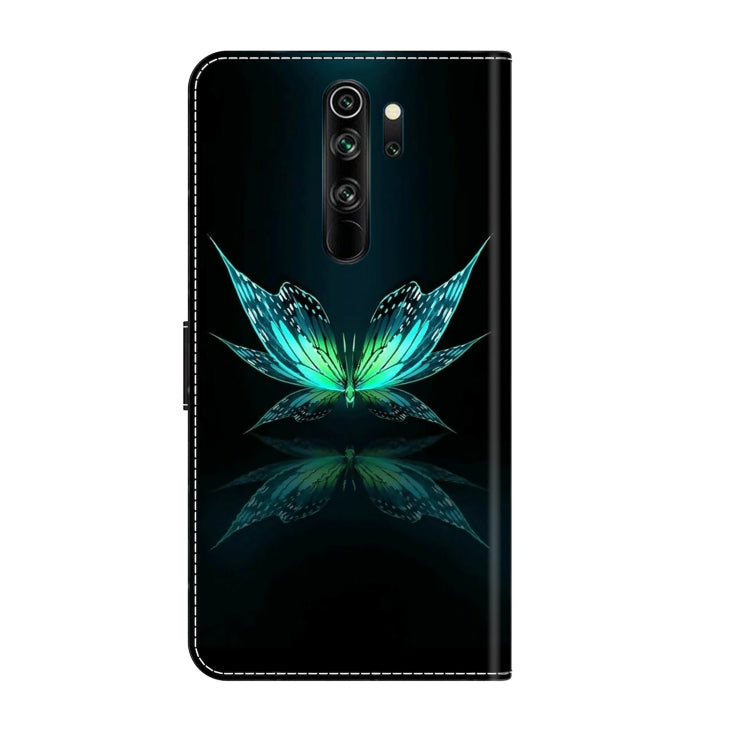 For Xiaomi Redmi Note 8 Pro Crystal 3D Shockproof Protective Leather Phone Case(Reflection Dutterfly) - free shipping - PMC TechLife - Order now!