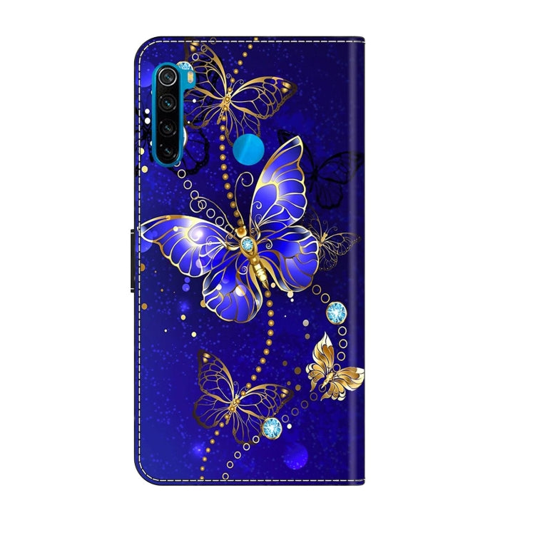 For Xiaomi Redmi Note 8T Crystal 3D Shockproof Protective Leather Phone Case(Diamond Butterfly) - free shipping - PMC TechLife - Order now!