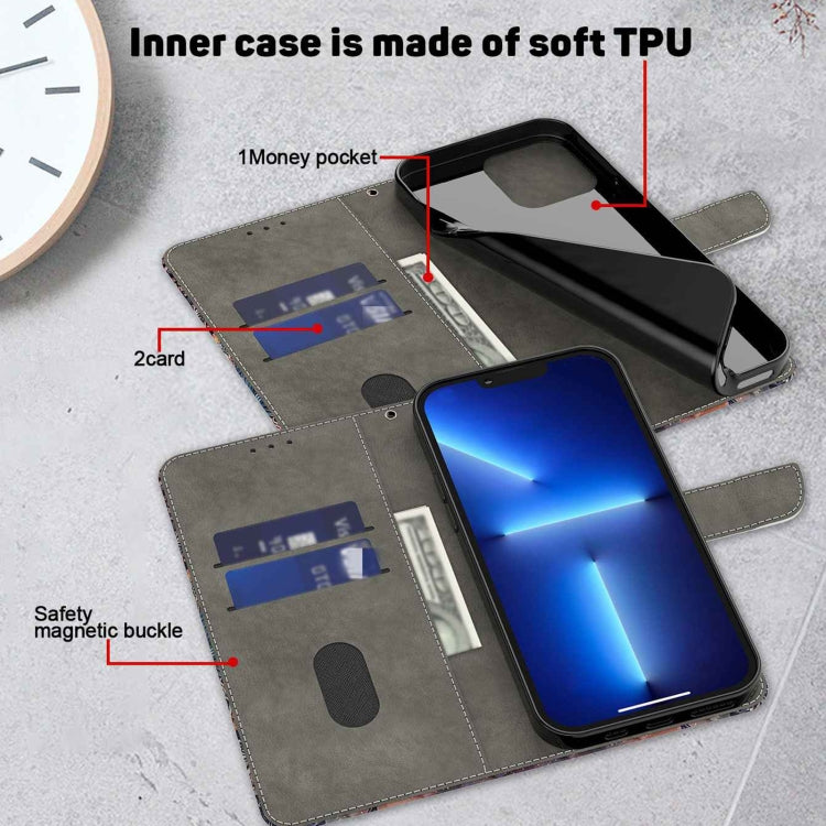For Xiaomi Redmi Note 9 Crystal 3D Shockproof Protective Leather Phone Case(Reflection Dutterfly) - free shipping - PMC TechLife - Order now!