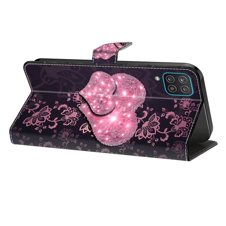 For Xiaomi Redmi Note 10 5G Crystal 3D Shockproof Protective Leather Phone Case(Lace Love) - free shipping - PMC TechLife - Order now!
