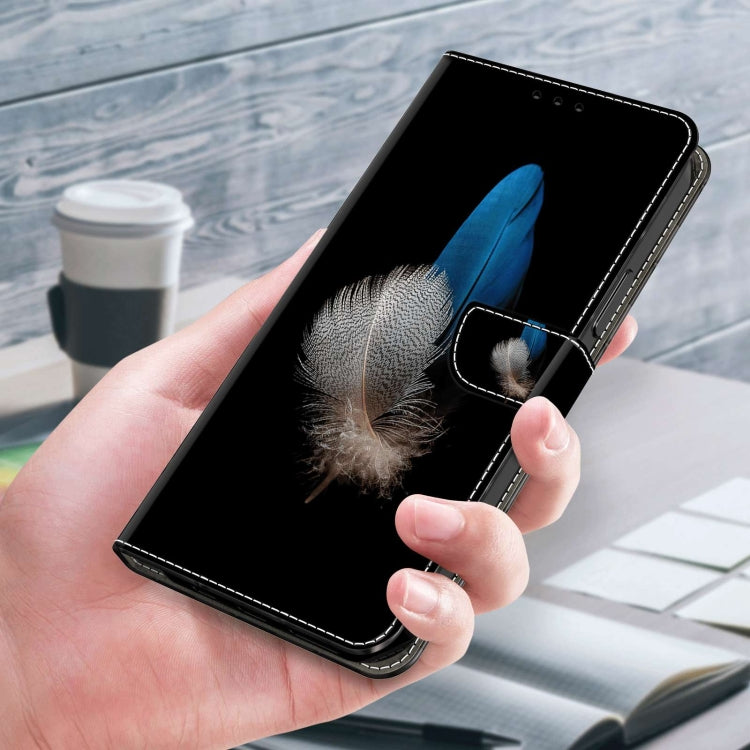 For Xiaomi Redmi Note 10 5G Crystal 3D Shockproof Protective Leather Phone Case(Two Branches) - free shipping - PMC TechLife - Order now!