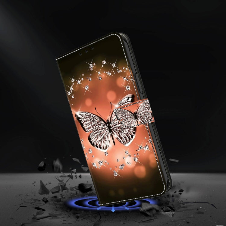 For Xiaomi 13 Pro Crystal 3D Shockproof Protective Leather Phone Case(Crystal Butterfly) - 13 Pro Cases by PMC Jewellery | Online Shopping South Africa | PMC Jewellery