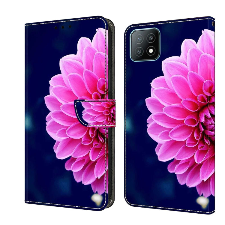 For Samsung Galaxy A53 Crystal 3D Shockproof Protective Leather Phone Case(Pink Petals) - free shipping - PMC TechLife - Order now!