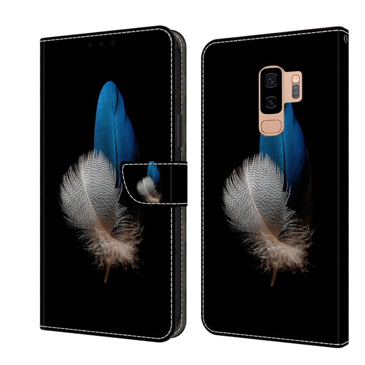 For Samsung Galaxy S9+ Crystal 3D Shockproof Protective Leather Phone Case(Two Branches) - free shipping - PMC TechLife - Order now!
