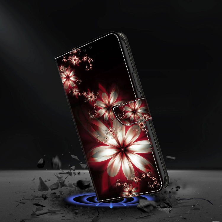 For Samsung Galaxy S9+ Crystal 3D Shockproof Protective Leather Phone Case(Fantastic Flower) - free shipping - PMC TechLife - Order now!