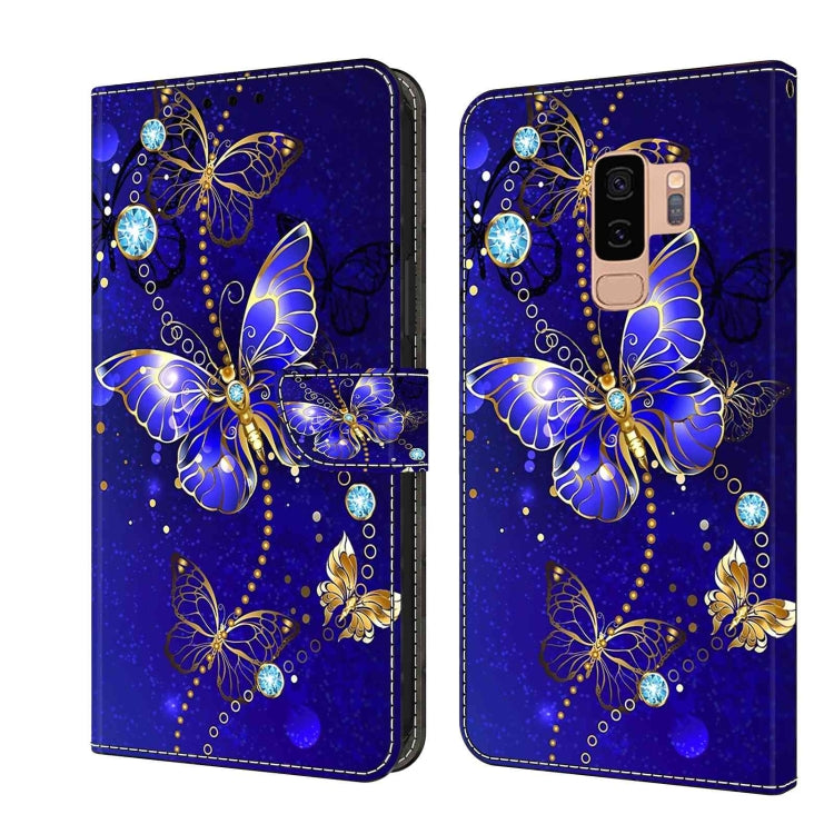 For Samsung Galaxy S9+ Crystal 3D Shockproof Protective Leather Phone Case(Diamond Butterfly) - free shipping - PMC TechLife - Order now!