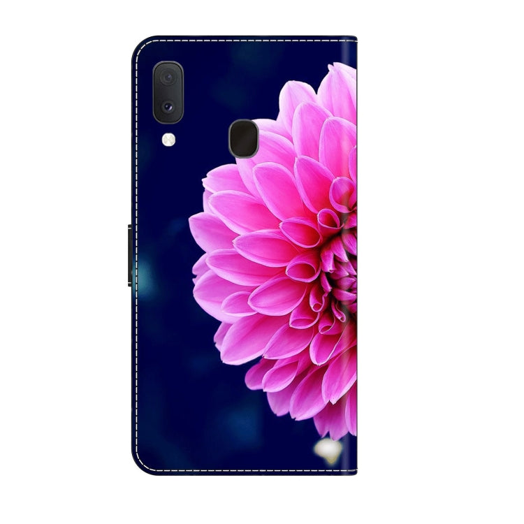 For Samsung Galaxy S10e Crystal 3D Shockproof Protective Leather Phone Case(Pink Petals) - free shipping - PMC TechLife - Order now!