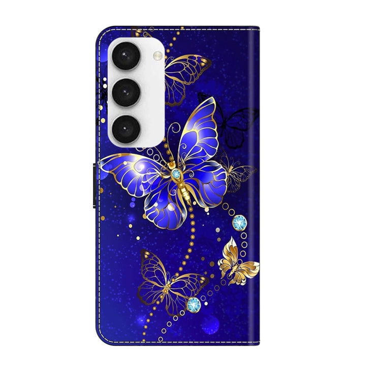 For Samsung Galaxy S23 Crystal 3D Shockproof Protective Leather Phone Case(Diamond Butterfly) - free shipping - PMC TechLife - Order now!