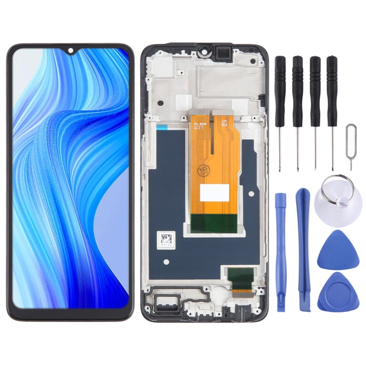 OEM LCD Screen For Realme V20 Digitizer Full Assembly with Frame - free shipping - PMC TechLife - Order now!