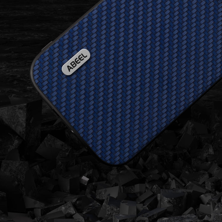 For iPhone 14 Pro Max ABEEL Carbon Fiber Texture Protective Phone Case(Dark Blue) - free shipping - PMC TechLife - Order now!