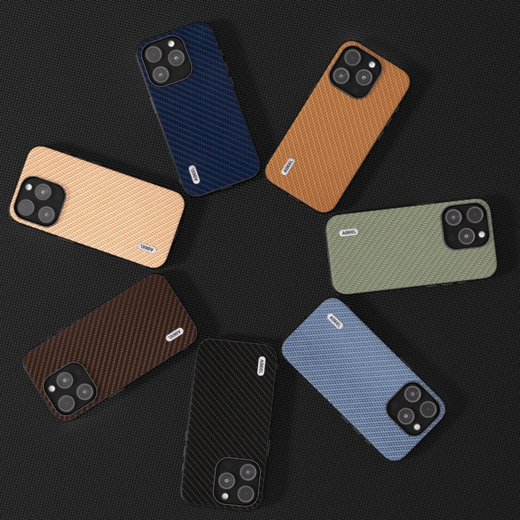 For iPhone 15 Plus ABEEL Carbon Fiber Texture Protective Phone Case(Black) - free shipping - PMC TechLife - Order now!