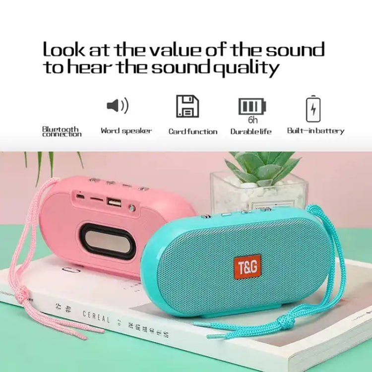 T&G TG179 Outdoor Multifunctional Wireless Bluetooth Speaker Support USB / TF / FM(Dark Blue) - Mini Speaker by T&G | Online Shopping South Africa | PMC TechLife | Buy Now Pay Later Mobicred