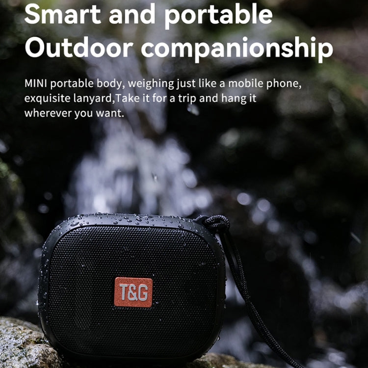 T&G TG-394 Outdoor TWS Wireless Bluetooth IPX7 Waterproof Speaker(Pink) - Mini Speaker by T&G | Online Shopping South Africa | PMC TechLife
