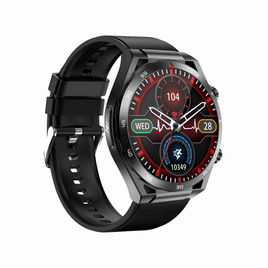 ET450 1.39 inch IP67 Waterproof Silicone Band Smart Watch, Support ECG / Non-invasive Blood Glucose Measurement(Black) - Smart Watches by PMC Jewellery | Online Shopping South Africa | PMC Jewellery