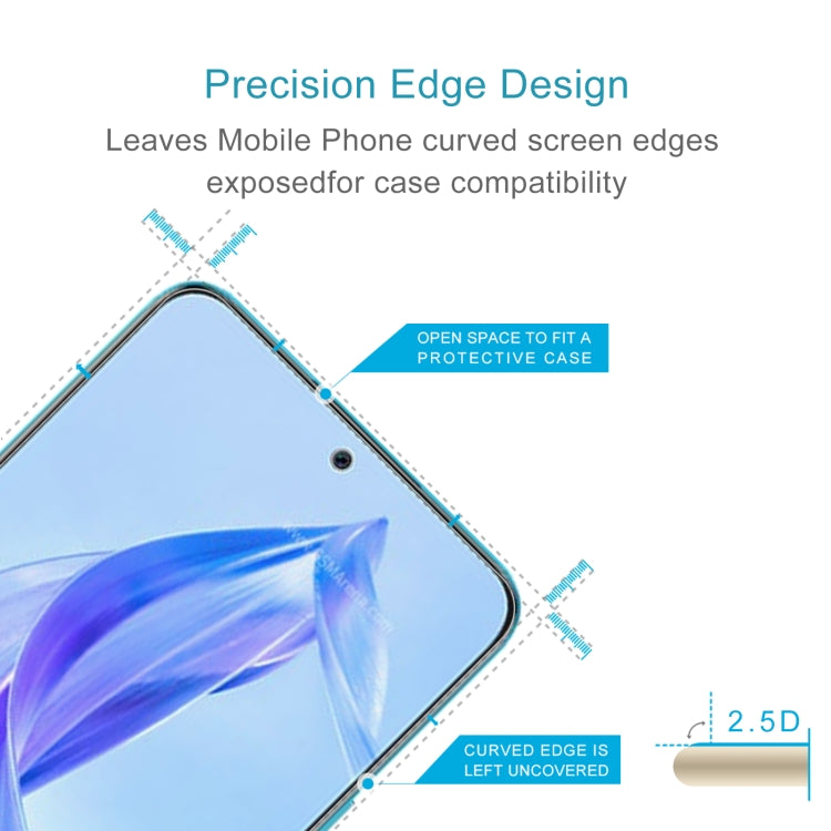 For Honor 90 Lite 10pcs 0.26mm 9H 2.5D Tempered Glass Film - Honor Tempered Glass by PMC Jewellery | Online Shopping South Africa | PMC Jewellery