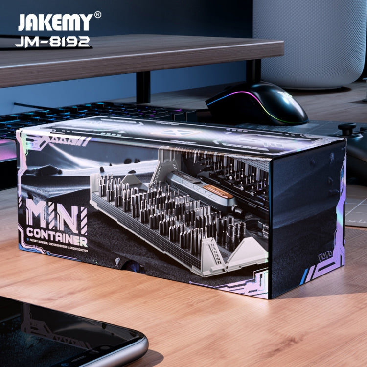 Jakemy JM-8192 186 in1 CR-V Precision Screwdriver Set - free shipping - PMC TechLife - Order now!
