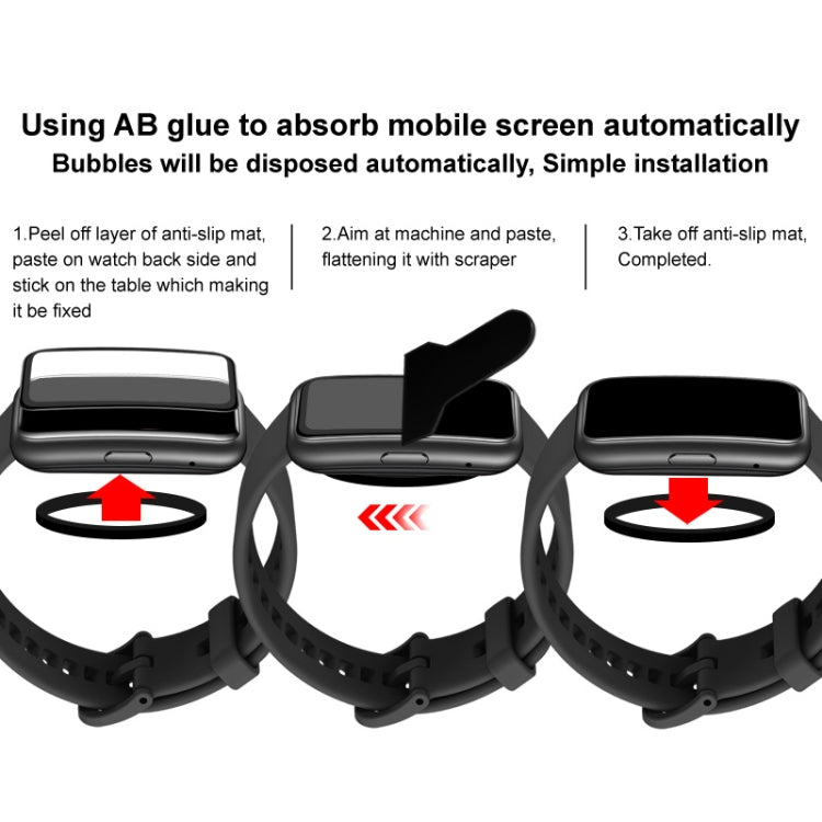 For Zeblaze Beyond 2 IMAK Plexiglass HD Watch Protective Film - Screen Protector by imak | Online Shopping South Africa | PMC TechLife | Buy Now Pay Later Mobicred