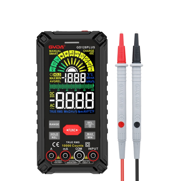 GVDA GD128PLUS Intelligent High Precision Automatic Digital Multimeter - free shipping - PMC TechLife - Order now!