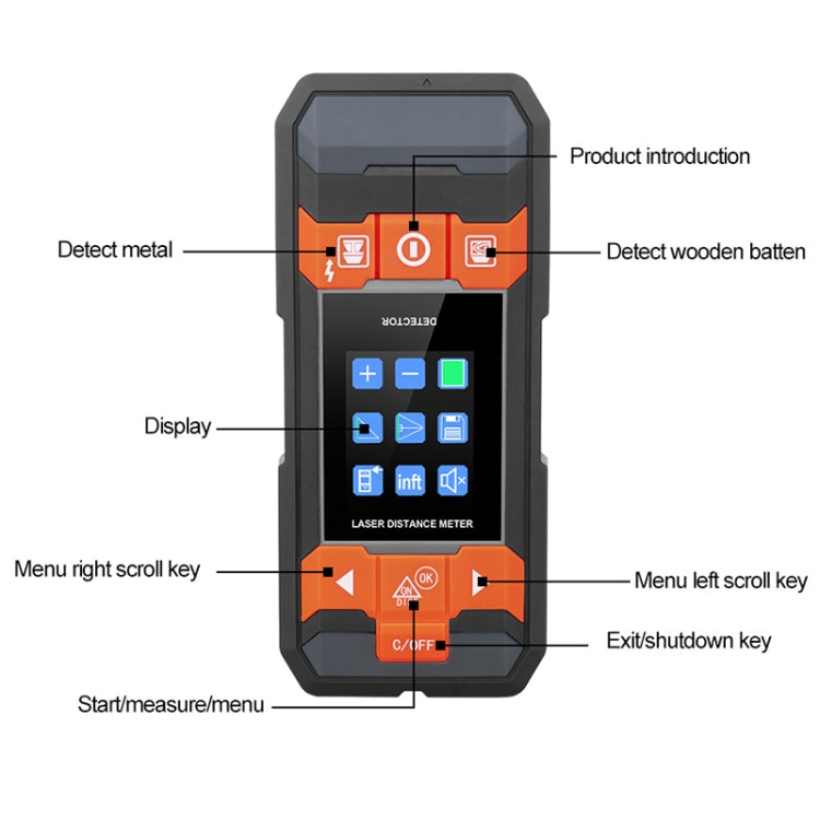 GVDA GD210C Handheld Copper Metal Detector - Metal Detector by GVDA | Online Shopping South Africa | PMC Jewellery | Buy Now Pay Later Mobicred