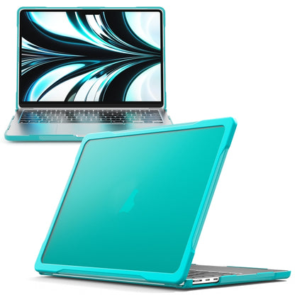 For MacBook Air 13.6 inch A2681 2022 Translucent Laptop Protective Case(Light Blue) - MacBook Air Cases by PMC Jewellery | Online Shopping South Africa | PMC Jewellery