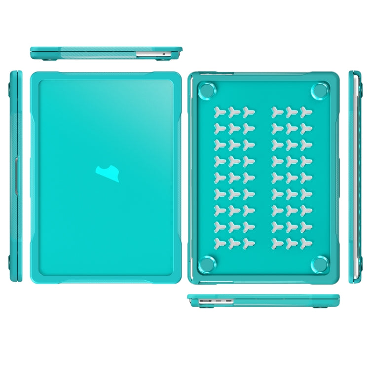 For MacBook Air 13.6 inch A2681 2022 Translucent Laptop Protective Case(Light Blue) - MacBook Air Cases by PMC Jewellery | Online Shopping South Africa | PMC Jewellery