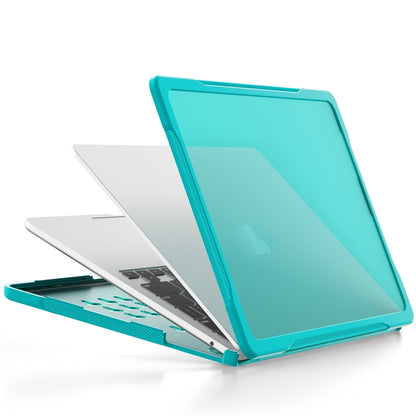 For MacBook Air 13.6 inch A2681 2022 Translucent Laptop Protective Case(Light Blue) - MacBook Air Cases by PMC Jewellery | Online Shopping South Africa | PMC Jewellery