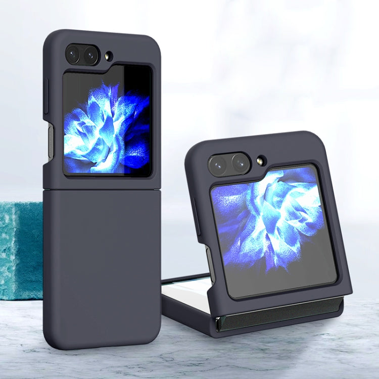 For Samsung Galaxy Z Flip5 Silicone Skin Feel Folding Phone Case(Grey) - free shipping - PMC TechLife - Order now!