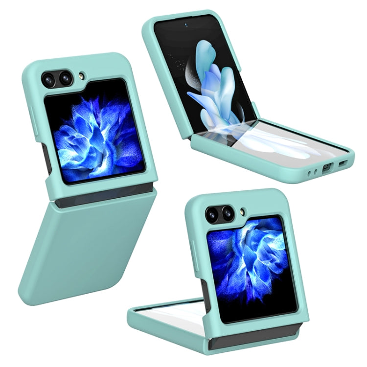 For Samsung Galaxy Z Flip5 Silicone Skin Feel Folding Phone Case(Lemon Yellow) - free shipping - PMC TechLife - Order now!